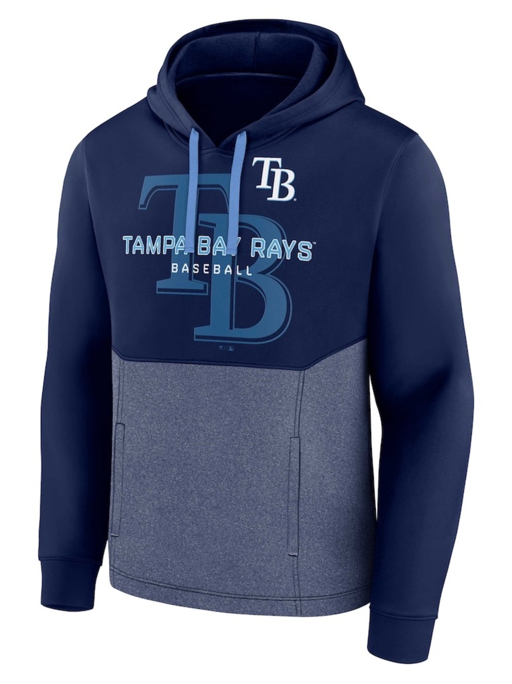Men's Tampa Bay Rays Fanatics Navy Call the Shots Pullover Hoodie